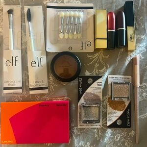 Makeup by Lancôme,Mac,and YSL